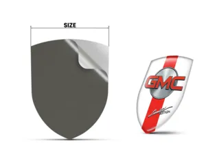 GMC Autoembleme Universal Hochwertig Stabil